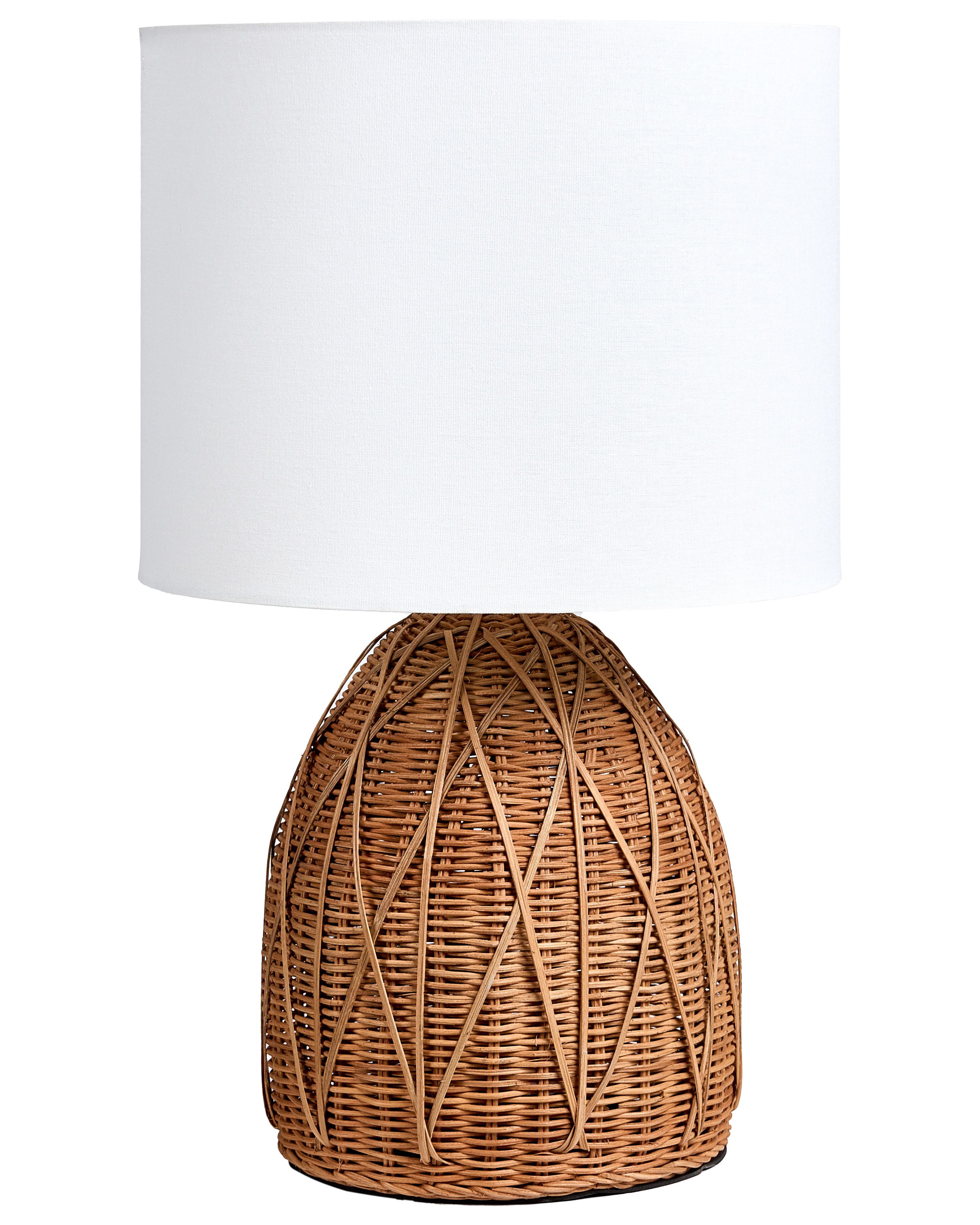 Table Lamp NILWALA Rattan Natural