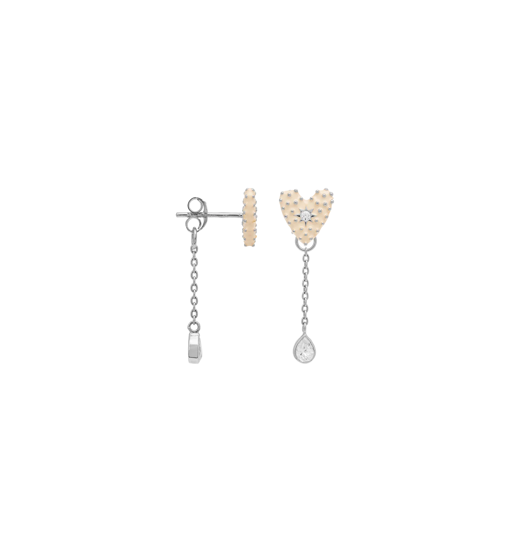 Single Dolce Chain Stud