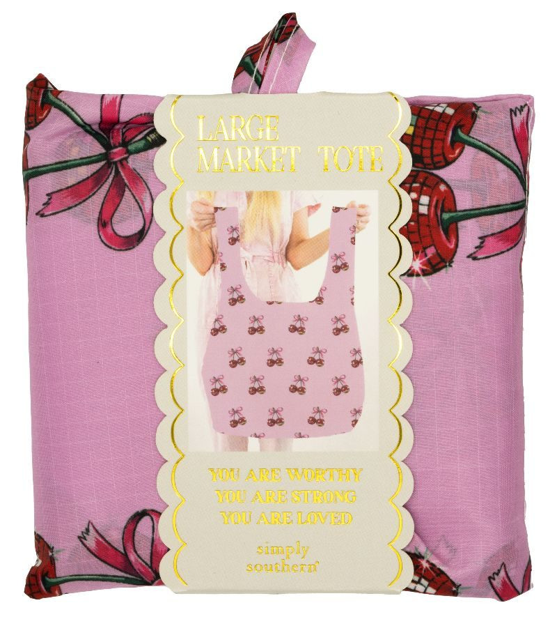 0225-BAG-TOTE-PACK-CHRY - Simply Southern Outlet