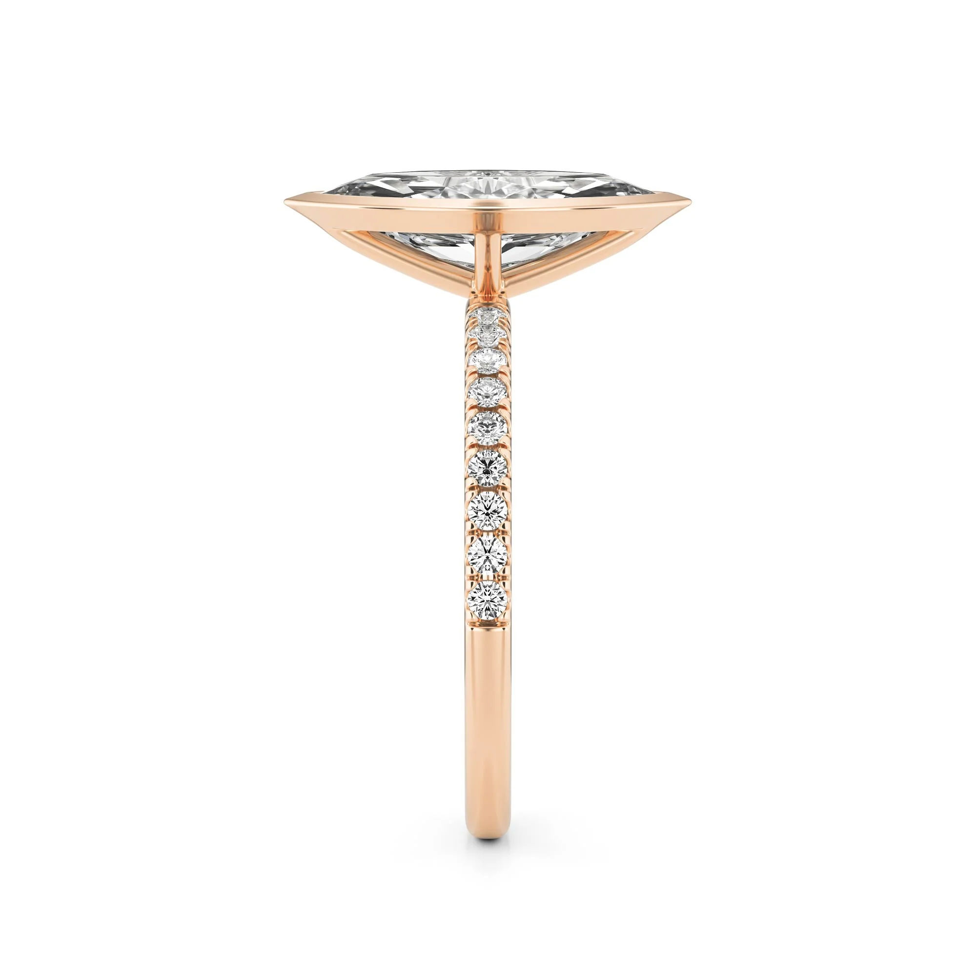 The Marquise Bezel Pavé
