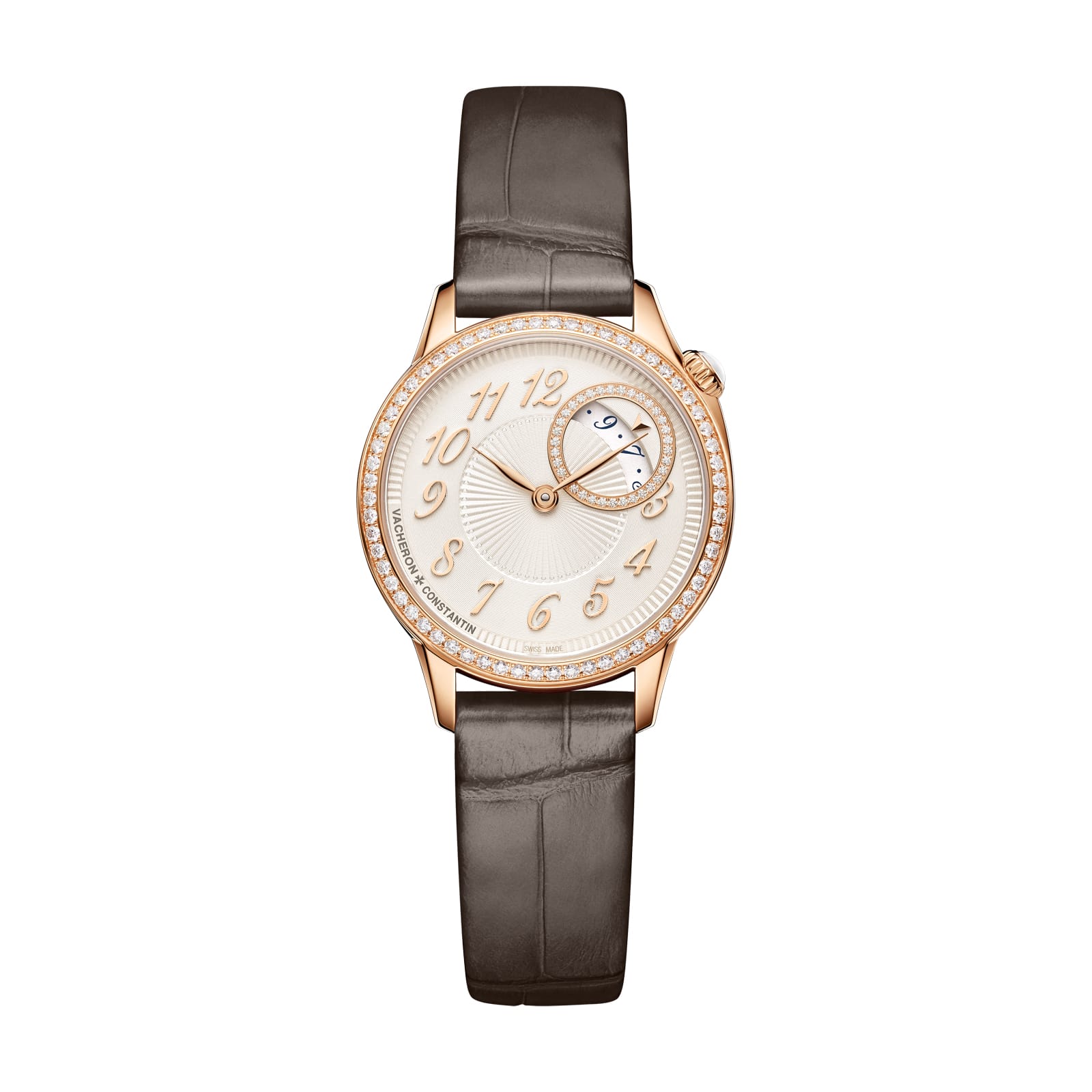 Replica Watches Fake Vacheron Constantin egerie quartz 30 MM PINK GOLD(1:1 replica) - Top club