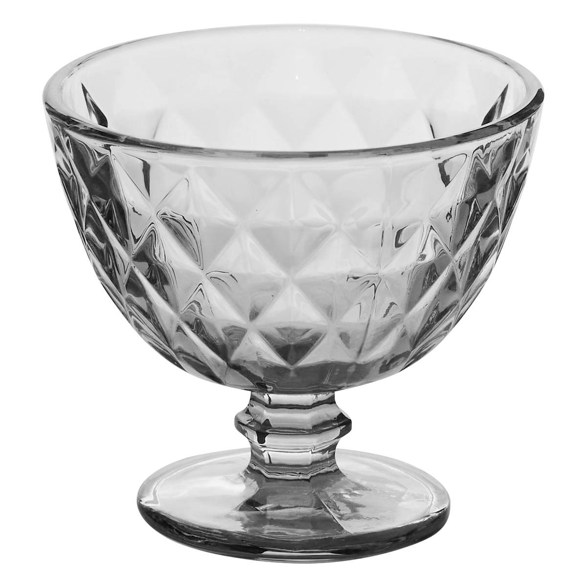 Ice cream bowl "Lea" Glass, 300 ml, Medium Pink