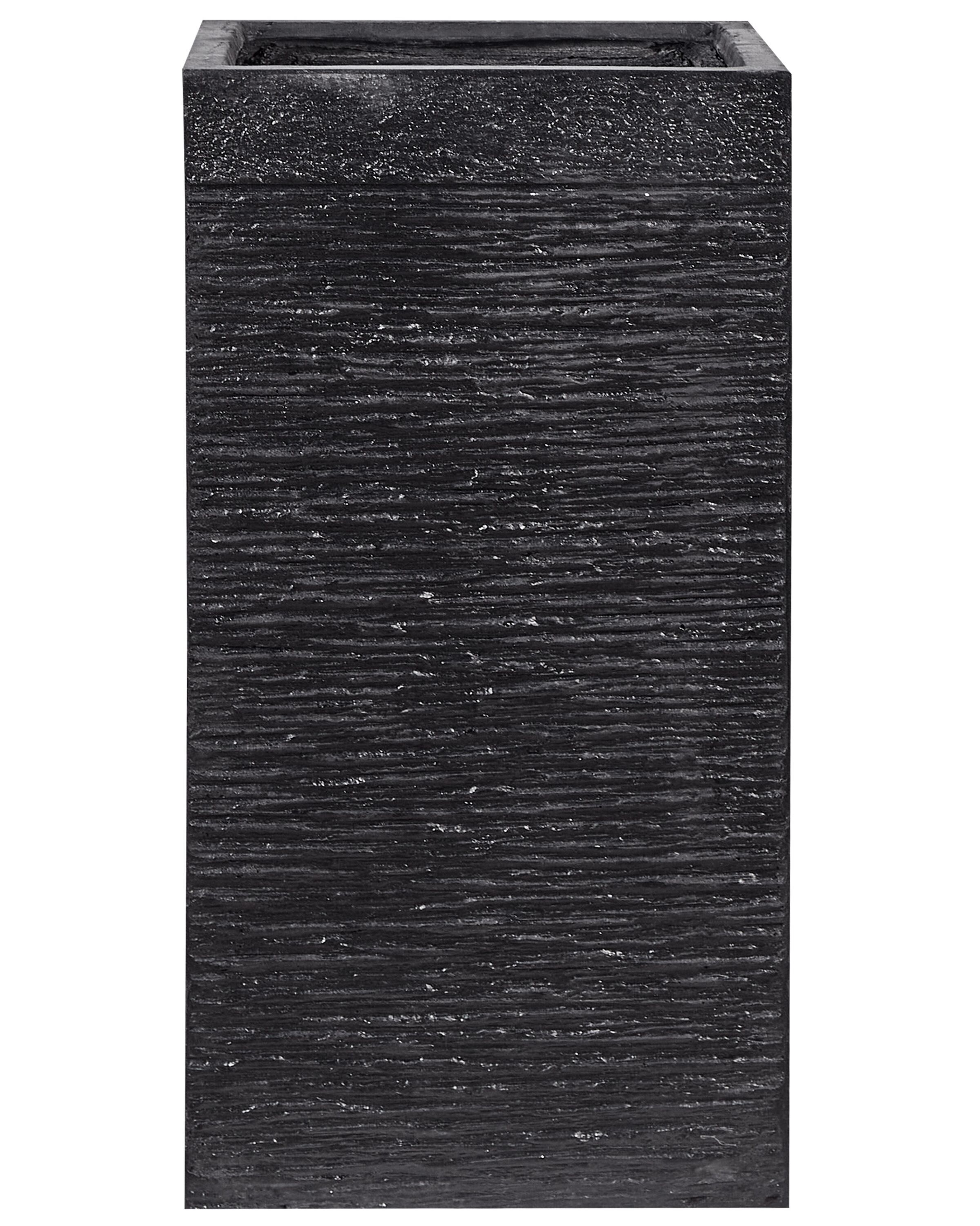 Plant Pot DION 40 cm Black