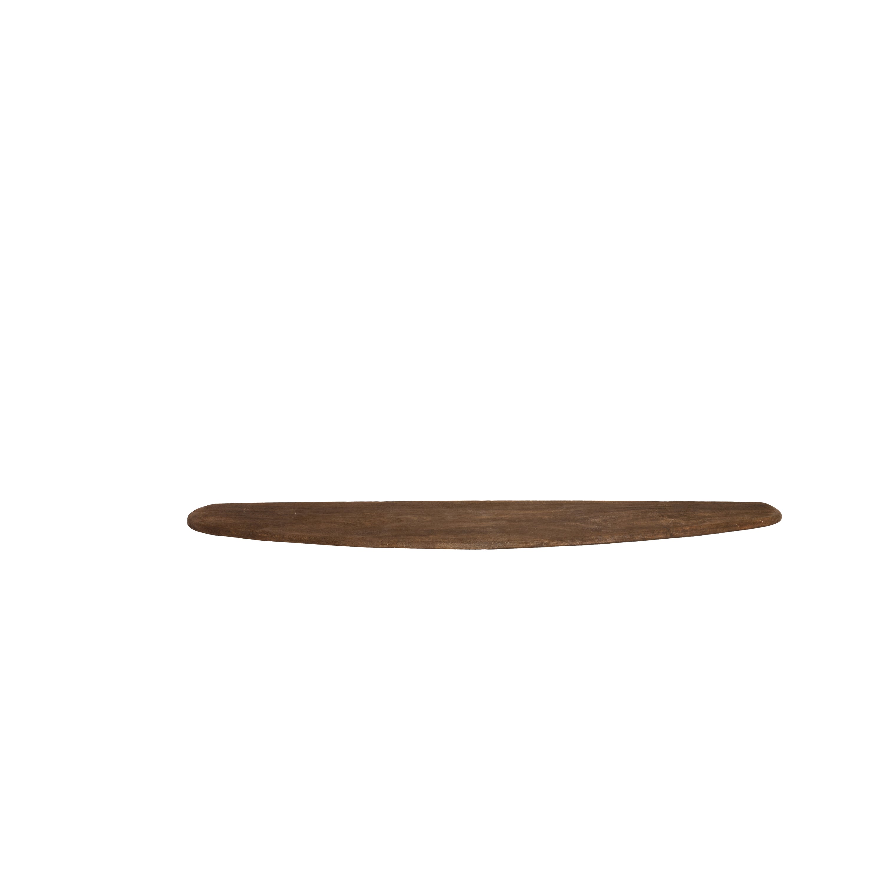 Light&living Wandplank 80x20x3 cm GINOSU mat donker bruin