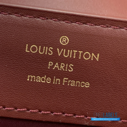 Burgundy Croc-Embossed Mini Handbag with Gold Hardware1:1High-quality replica