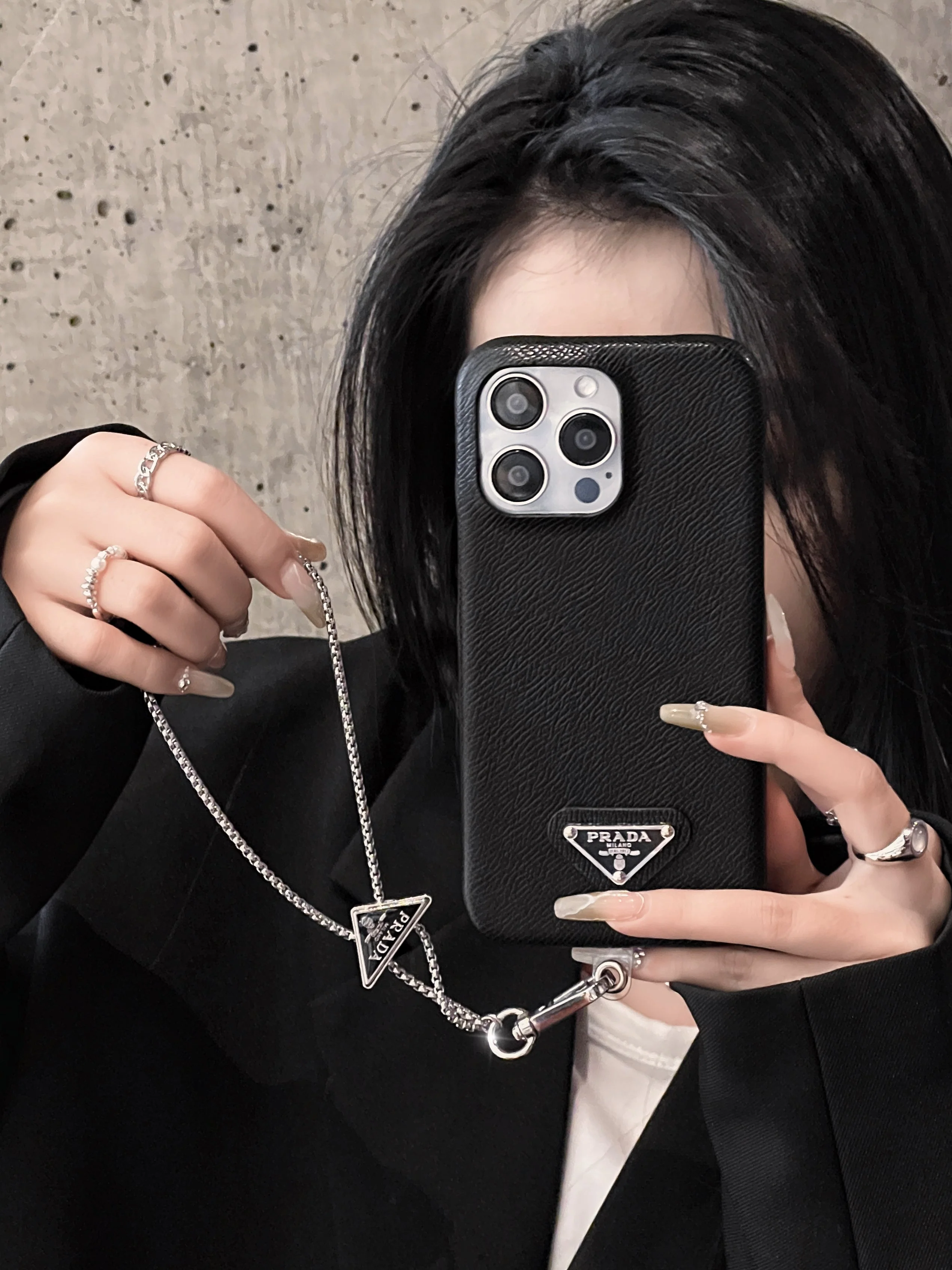 Pra Leather Crossbody iPhone Case - Wholesale & Influencer