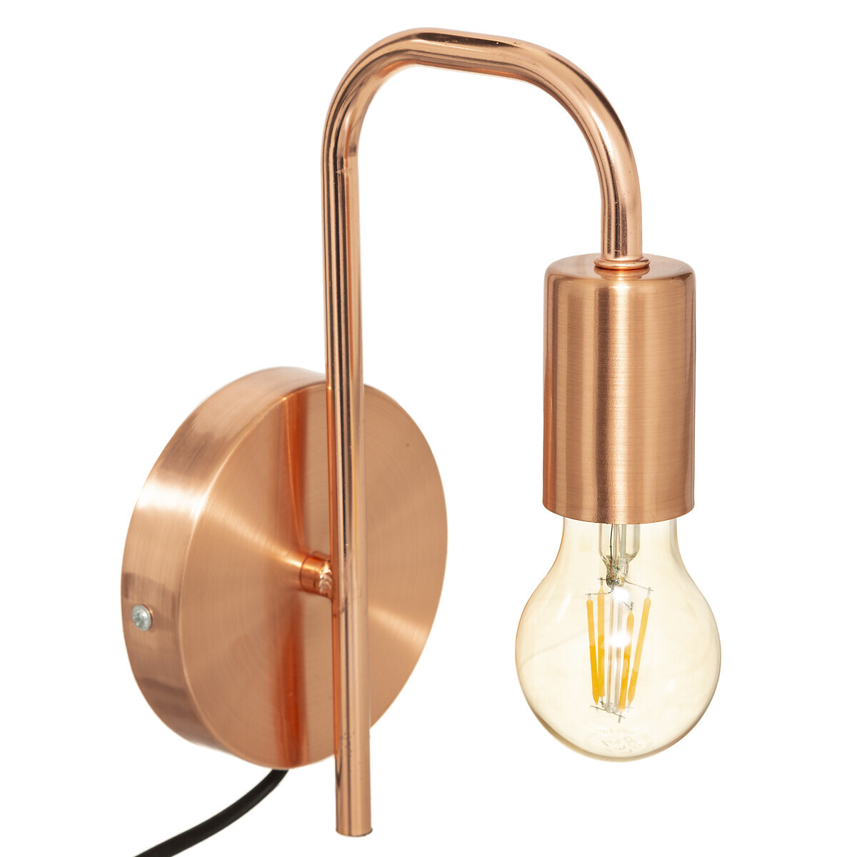 Wall lamp "Keli"metal Copper, D.12 cm