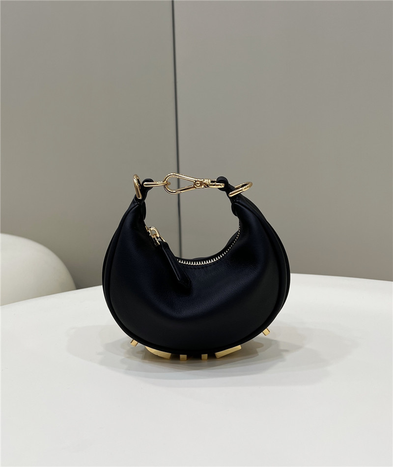 fendi graphic bag mini black - Replicaclubs