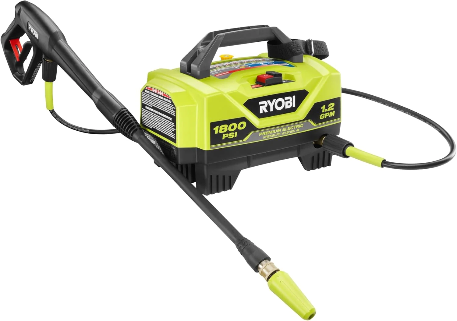 RYOBI 1800 PSI Electric Pressure Washer - 13 Amp - Image 5 RYOBI 1800 PSI Electric Pressure Washer - 13 Amp - Image 5