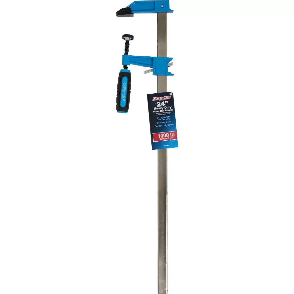 Channellock 24 In. Heavy-Duty Steel Bar Clamp
