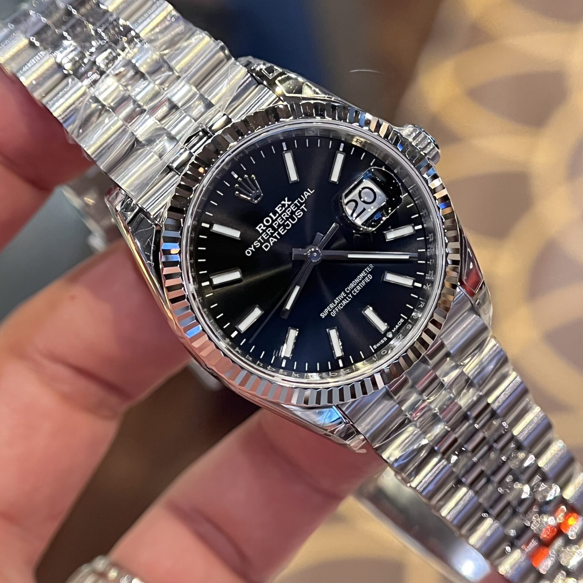 Rolex DateJust 126334 Replica Watch Black Dial VS Factory 36mm - Top club
