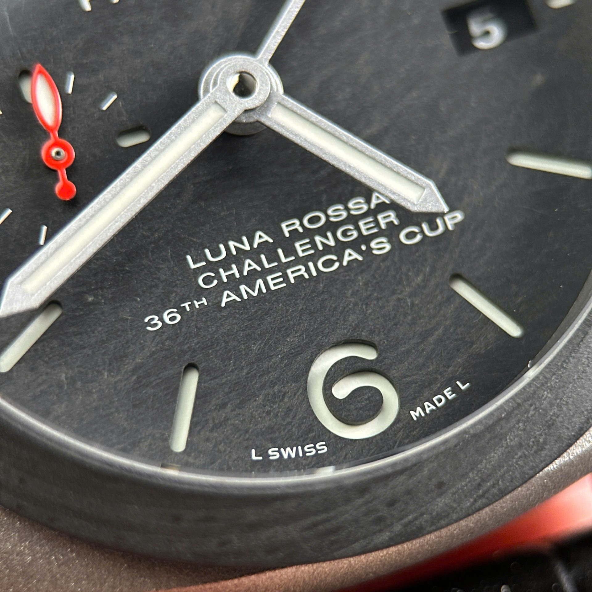 Panerai Luminor GMT PAM1096 Luxury Fake Wathes Automatic Movement Leather Strap VS Factory 42mm - Top club