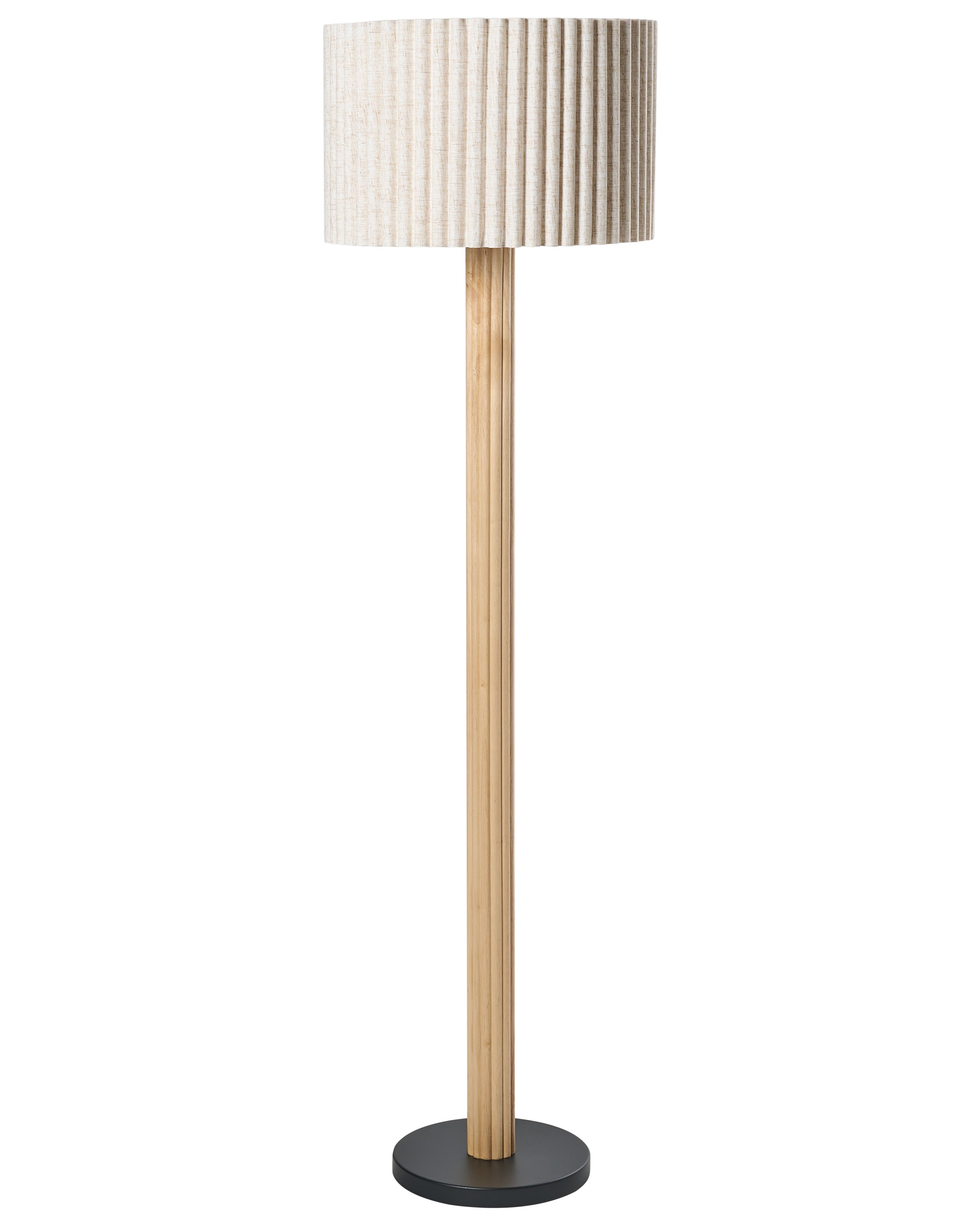 Floor Lamp BELESSA Linen Light Beige