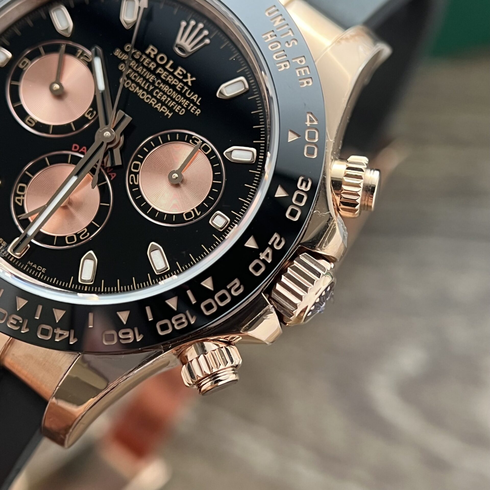 Rolex Cosmograph Daytona 116515LN Replica Watch Dial Black BT Factory 40mm - Top club