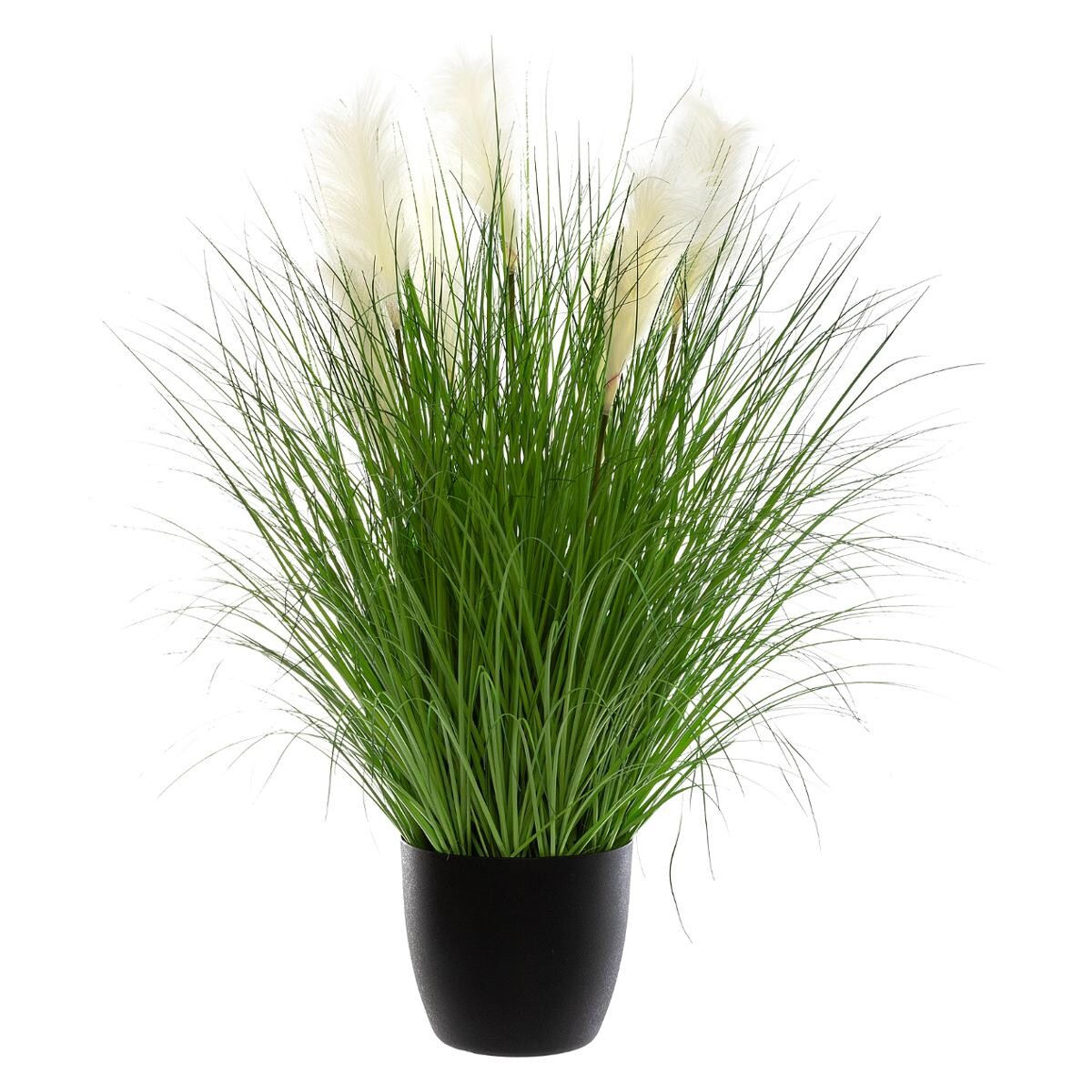 Artificial grass in a pot H.105 cm