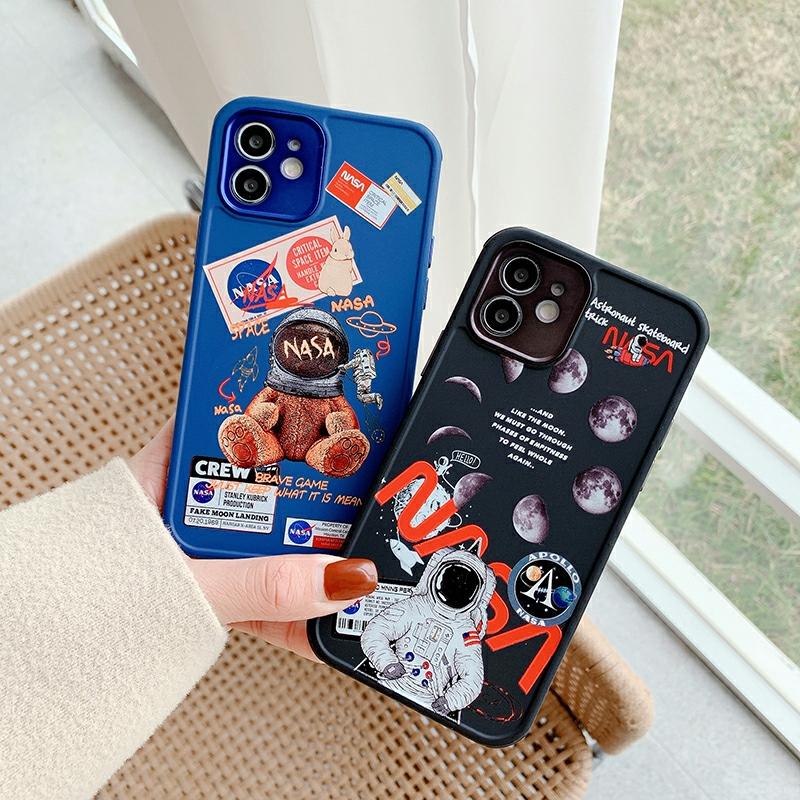 Blue Astronaut Bear iPhone Case - Wholesale & Influencer