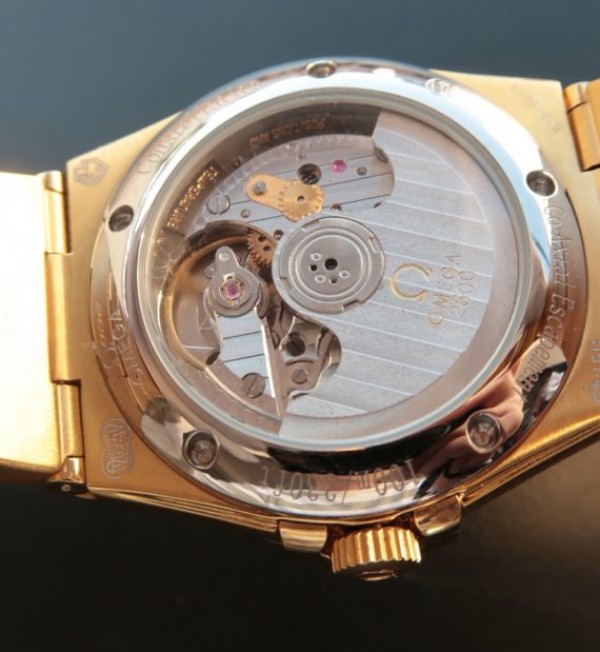 Replica Omega V6 Constellation YG White Dial Diamonds Bezel YG Bracelet A2500 - Top club