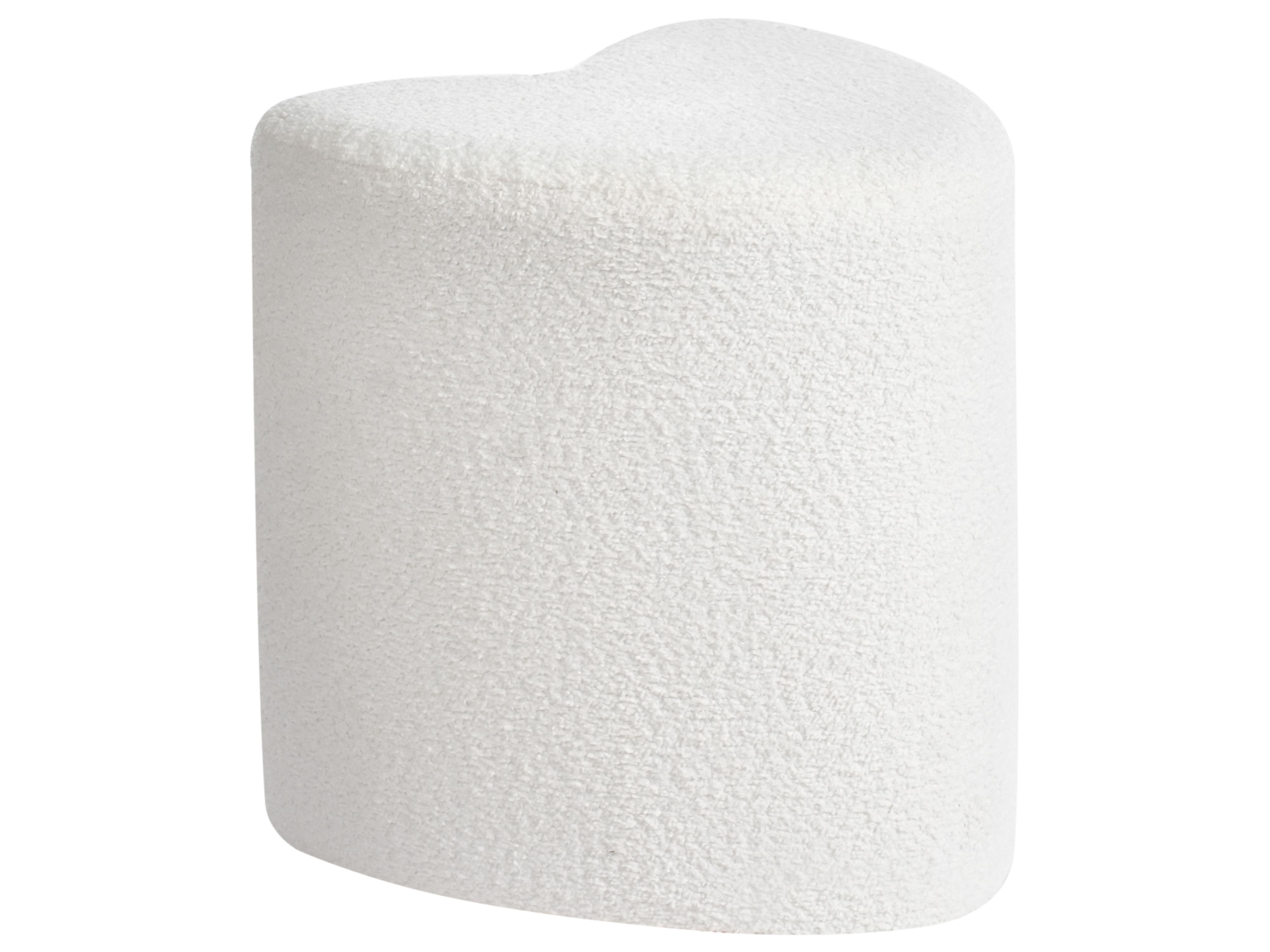 Pouffe SCOTIA Chenille Off-White