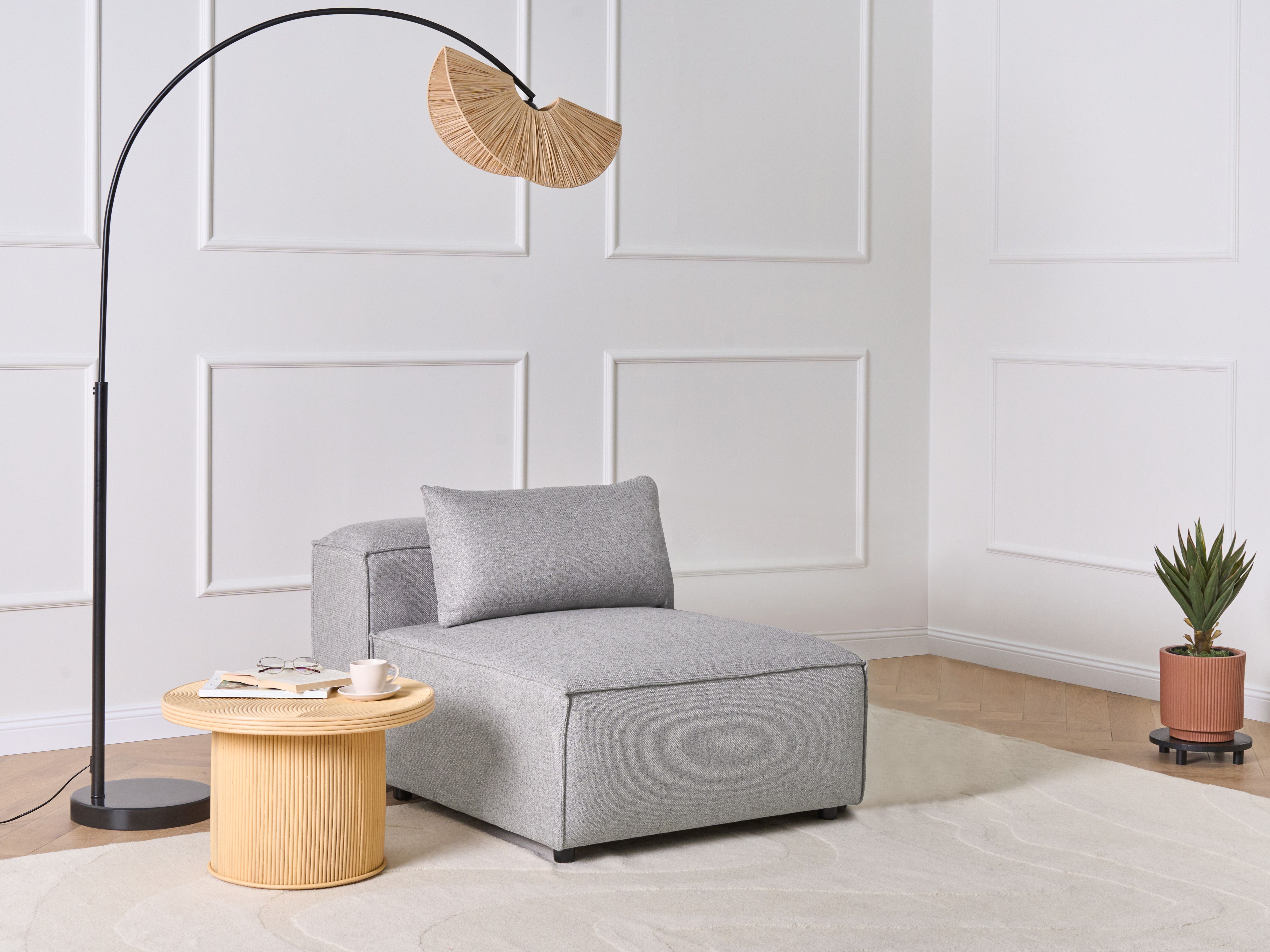 1-Seat Section BRANDE Grey