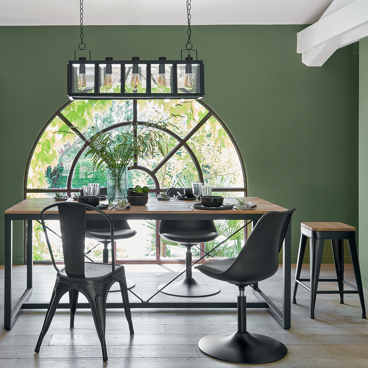 Dining table "Edena" Acacia, L.180 cm