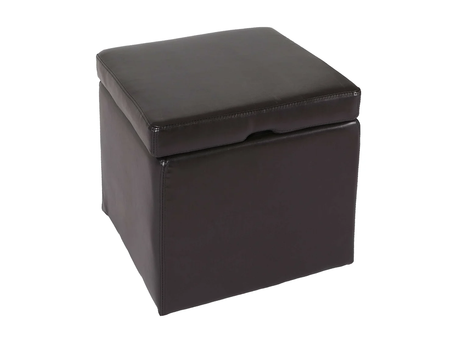 Pouf Carrara,  marron