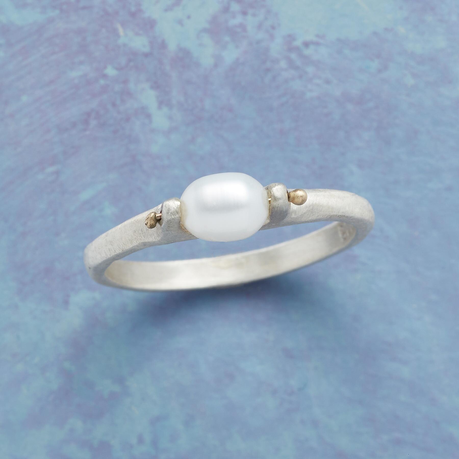 Pinned Pearl Ring - Sundance Clothing