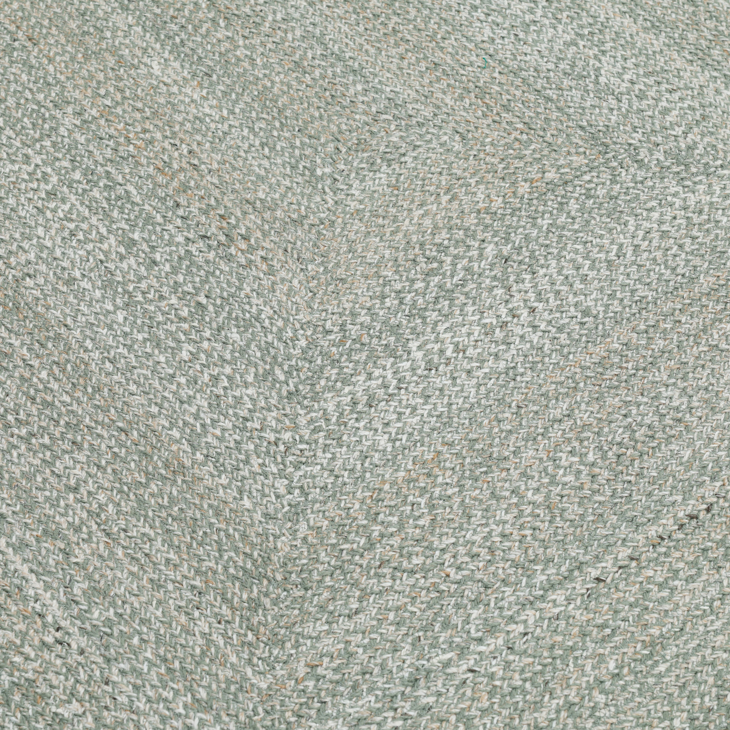 Obeetee Layla Braided Area Rug, Green, 7’9” x 9’9”