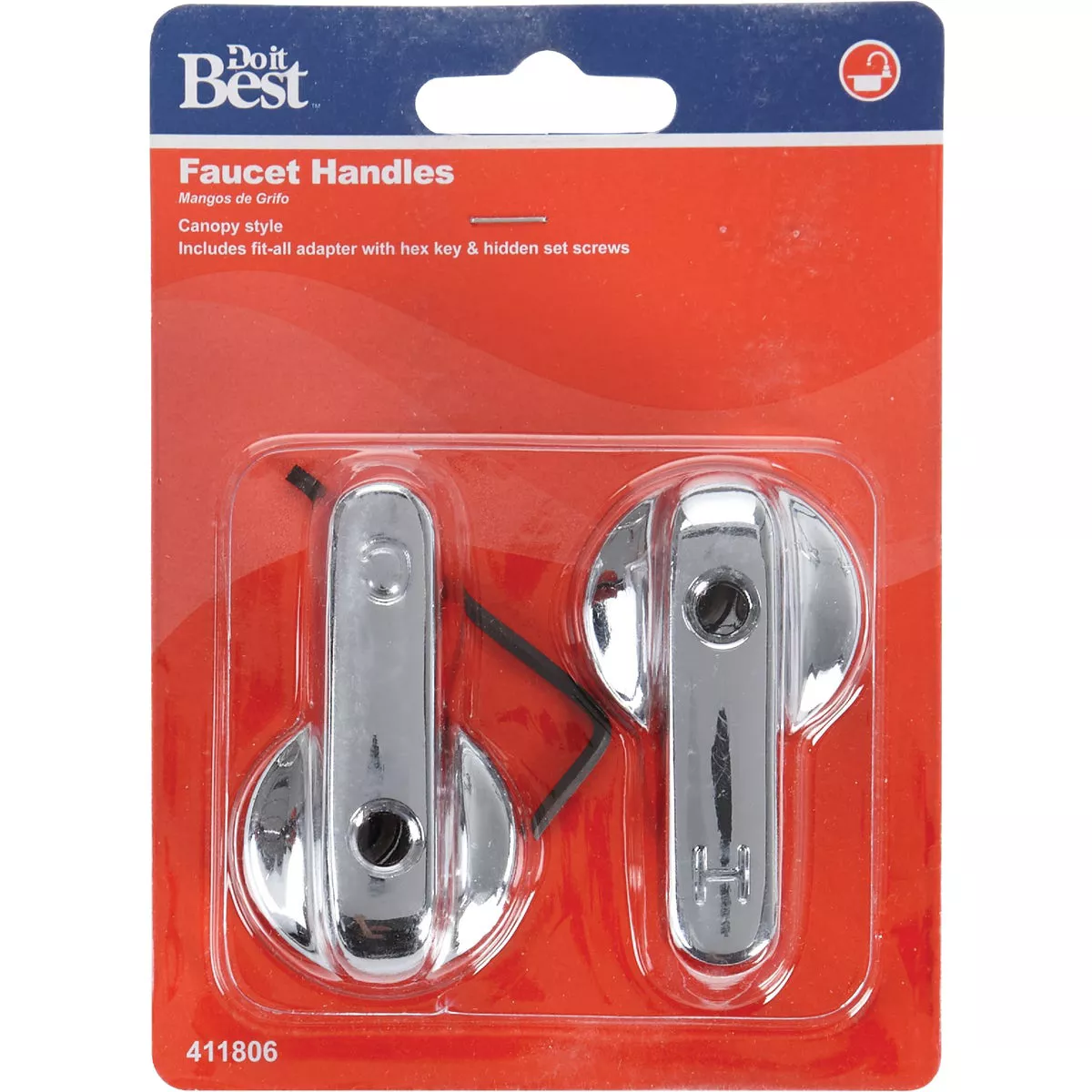 Do it Universal Chrome Faucet Handle