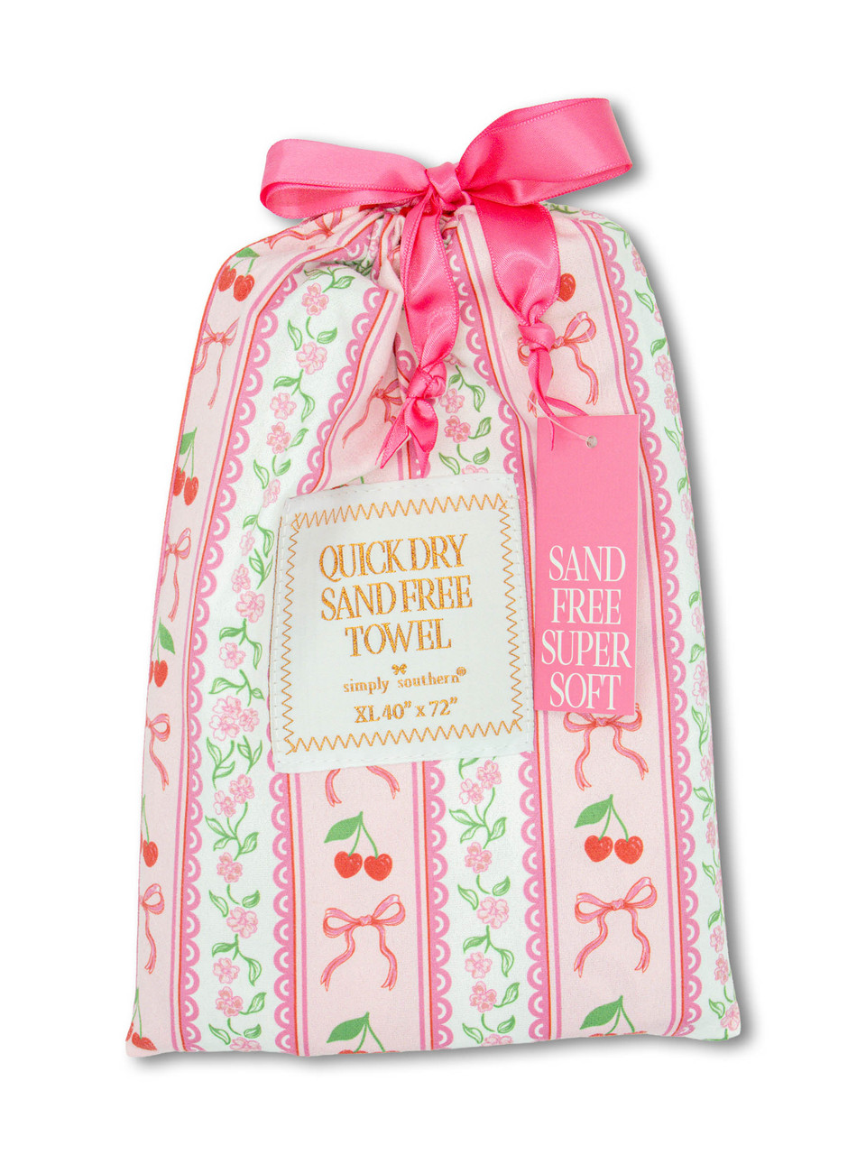 0126-TOWEL-QUICK-DRY-BOWSTR - Simply Southern Outlet