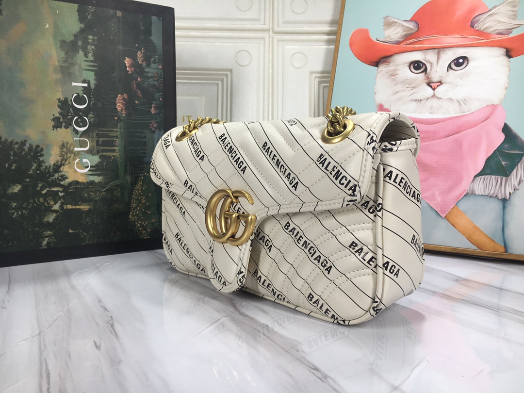 Replica Gucci The Hacker Project Small Double G Marmont Bag1:1High-quality replica