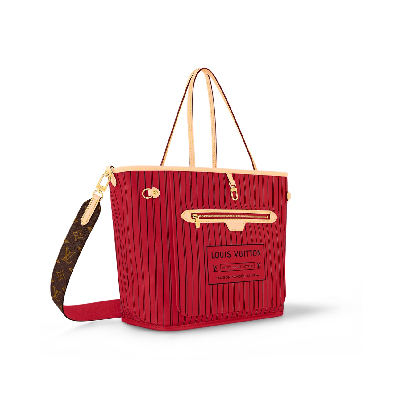 Neverfull Bandoulière Inside Out MM M120961:1High-quality replica