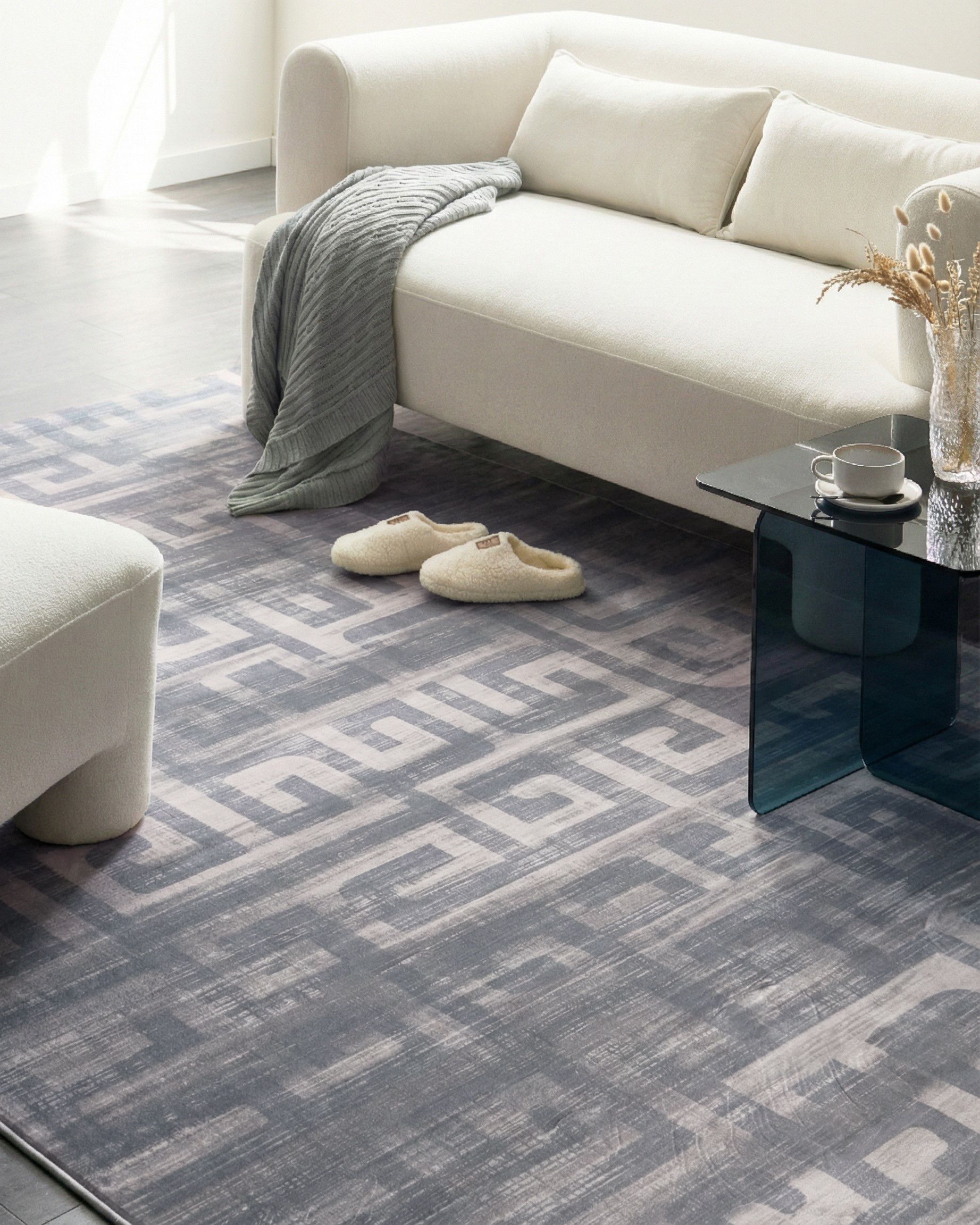 Rug BEYDAG Grey 200 x 300 cm