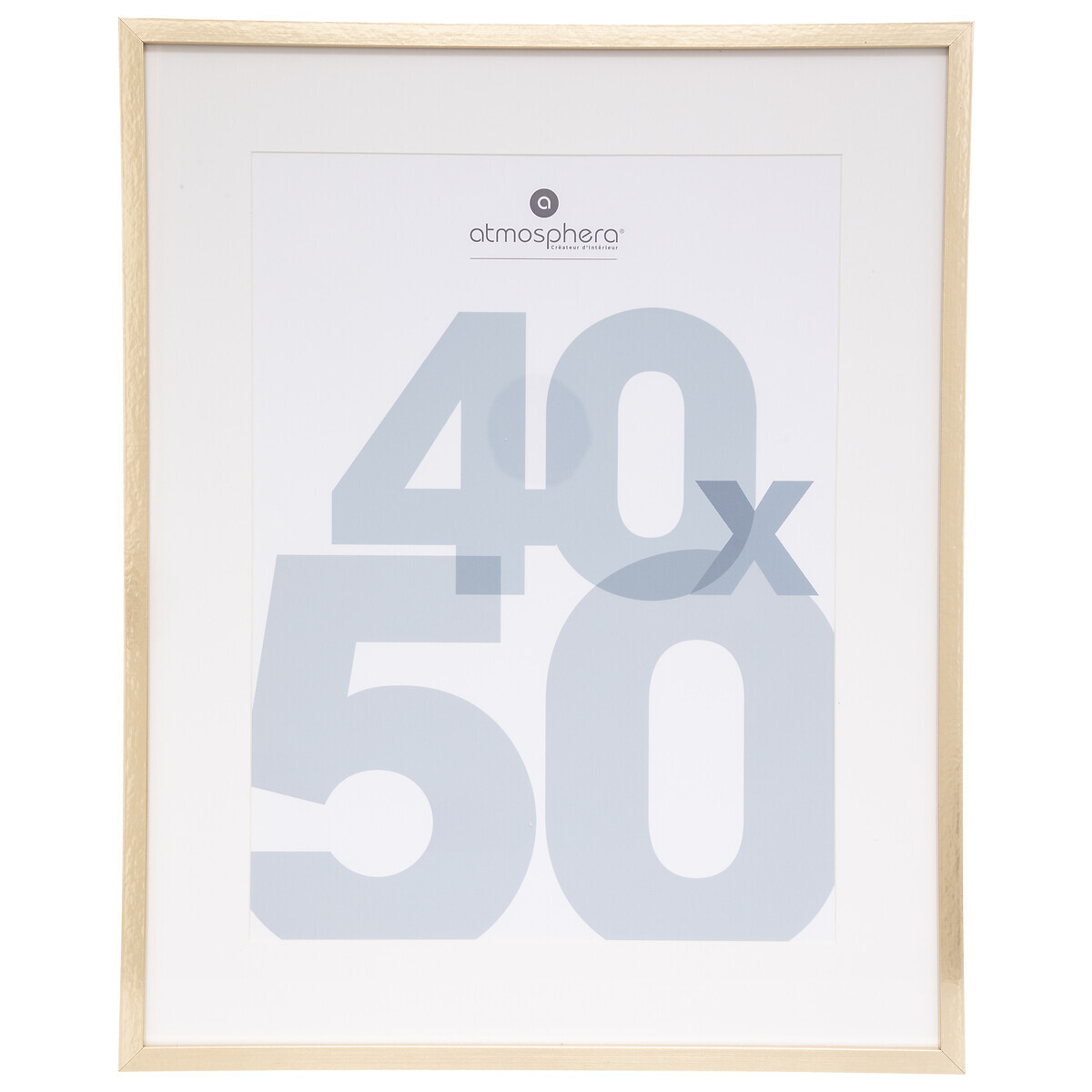 Photo frame"Manu" Golden, 40x50 cm