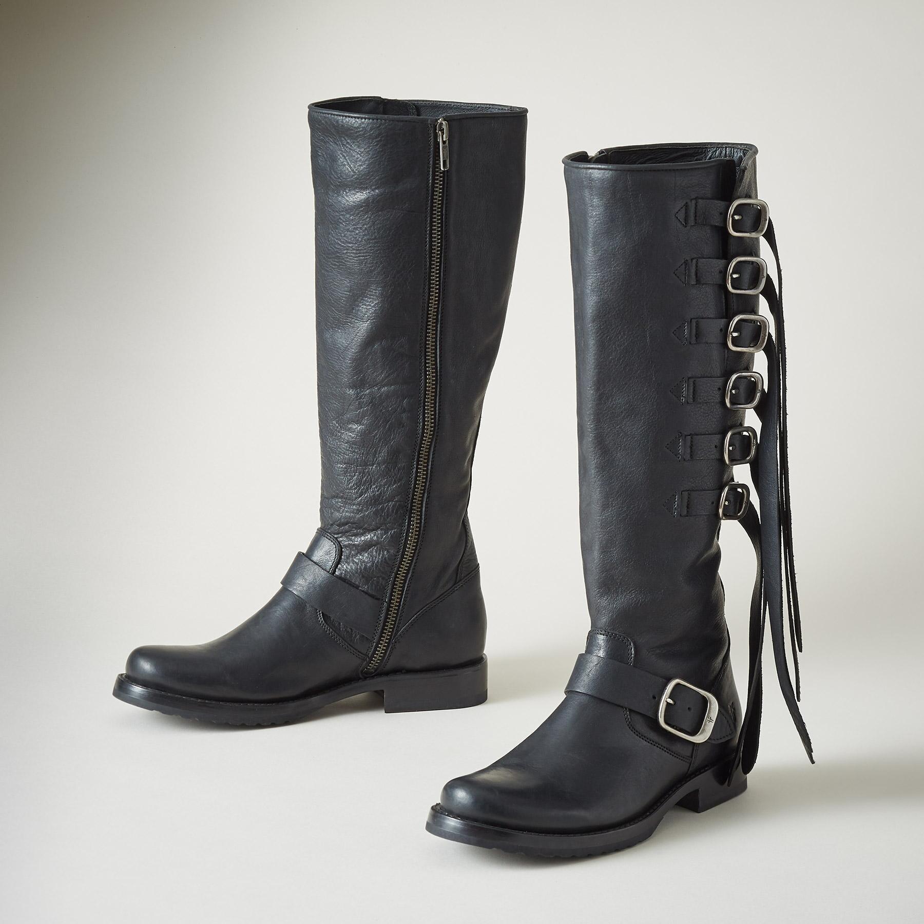Veronica Strap Tall Boots - Sundance Clothing