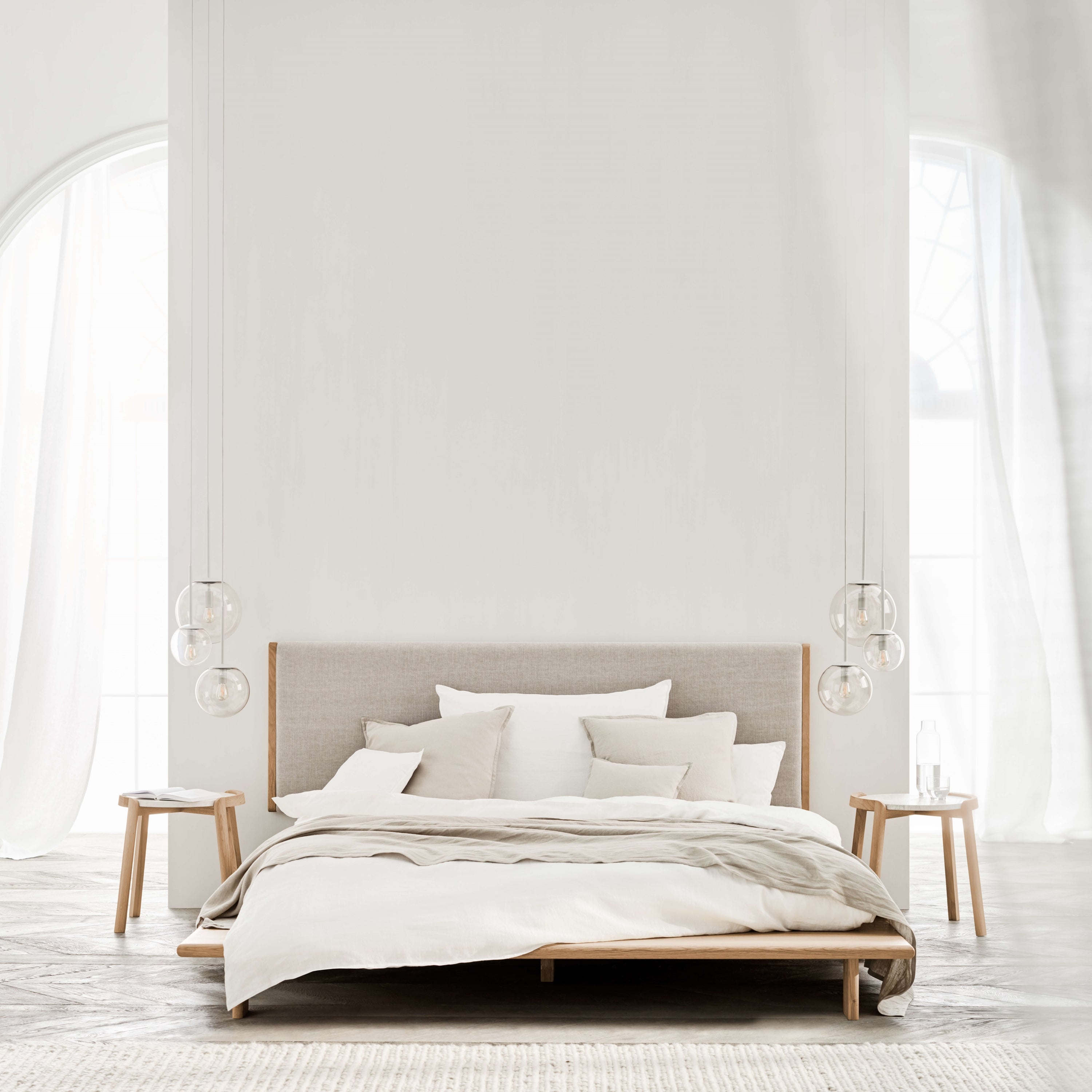 Bolia Haven Hoofdbord 166 cm - Pure Beige