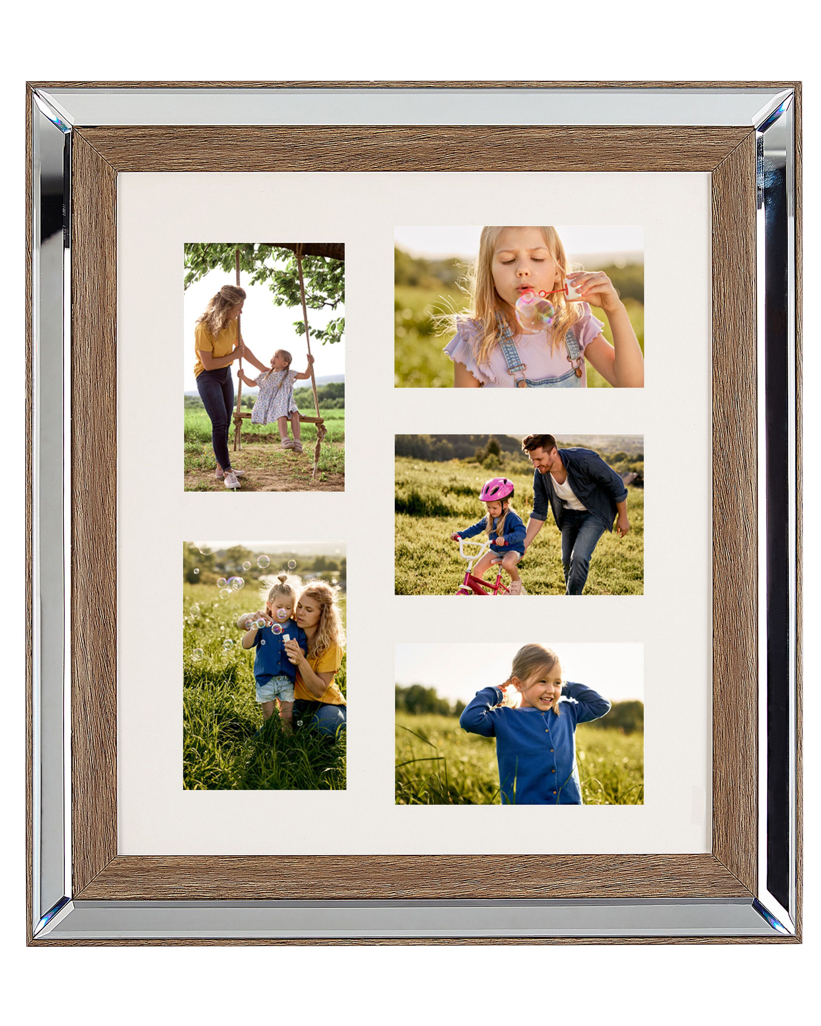 Frame for 5 Photos SINTA Silver
