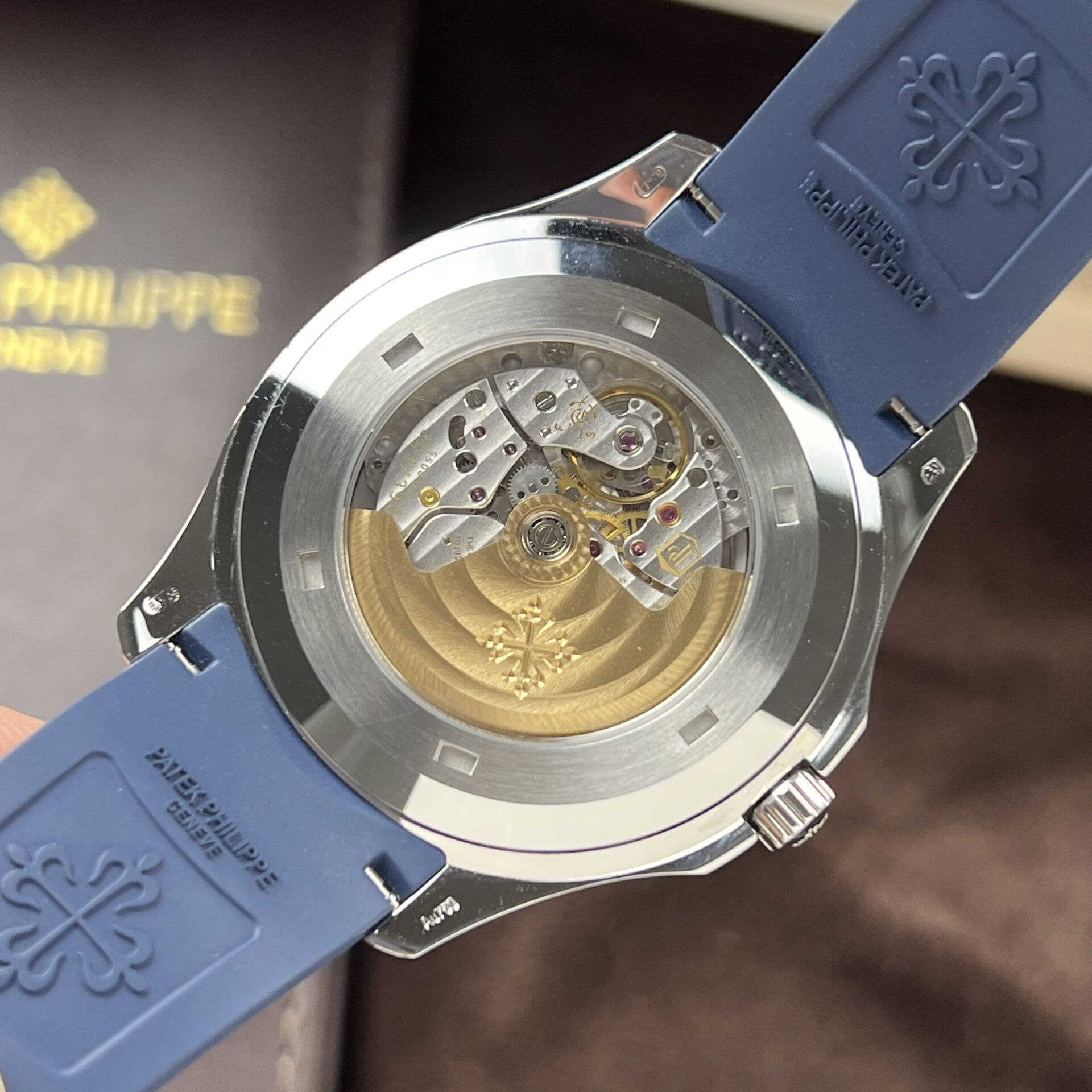 Patek Philippe Replica Watch Aquanaut 5168G Blue Dial 3K Factory 42mm - Top club