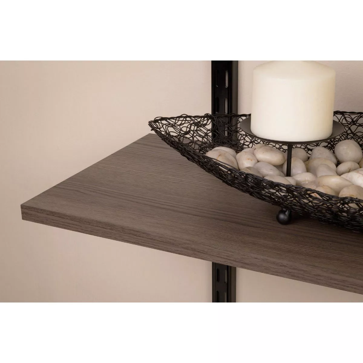 Knape & Vogt 1980 Series 8 In. x 24 In. All-Purpose Diamond Ash Shelf Board