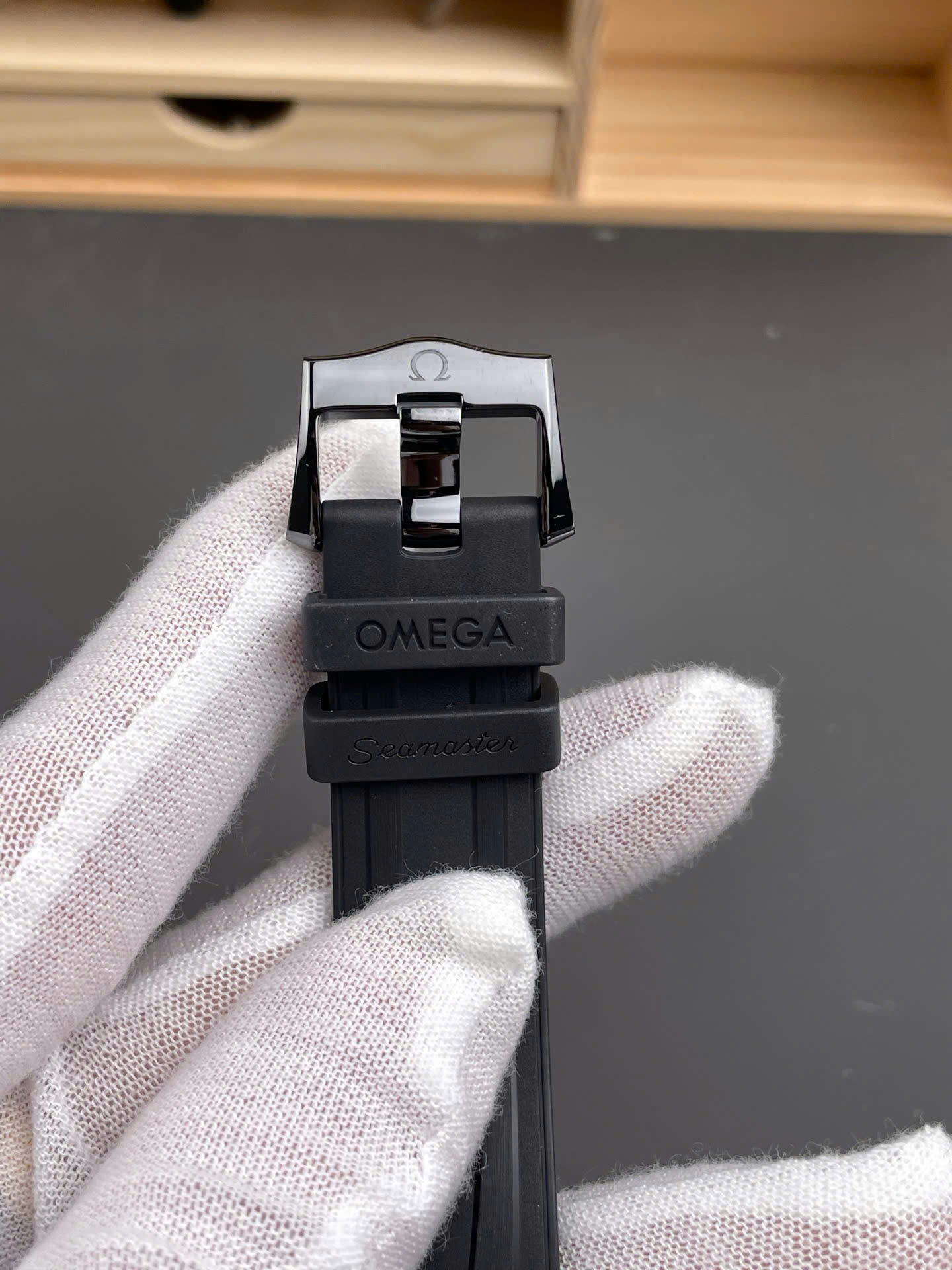 Omega Seamaster Chronometer Black Ceramic Imitation Luxury Watches Best Quality VS Factory 42mm - Top club
