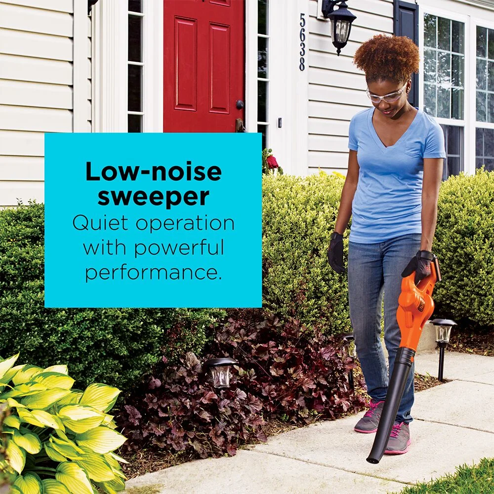 BLACK+DECKER 20V MAX* Lithium 10 In. String Trimmer/Edger + Hard Surface Sweeper Combo Kit, LCC221 - Image 3