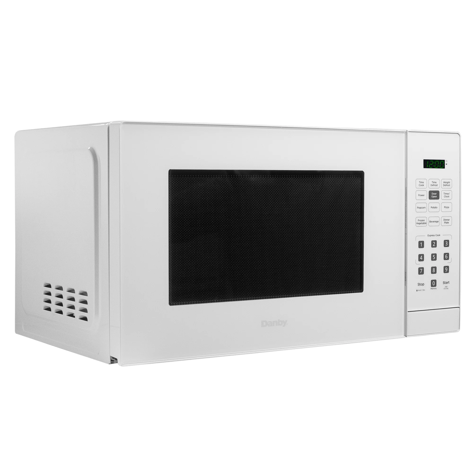 Danby 0.9 cu. ft. Countertop Microwave in White (DBMW0921BWW)