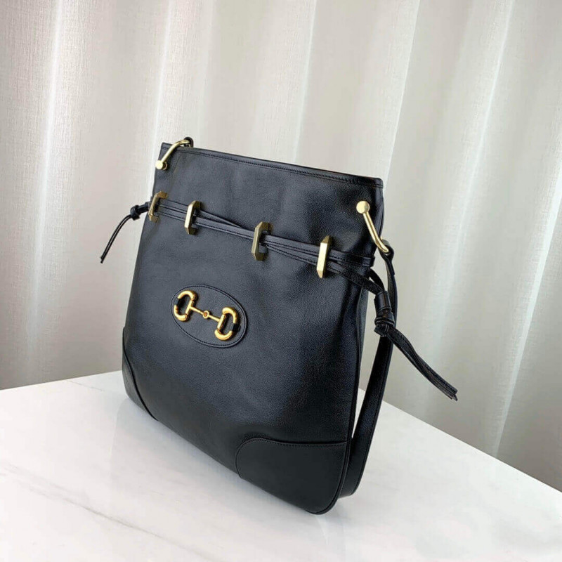 Replica Gucci 1955 Horsebit Tanned Leather Messenger Bag 6020891:1High-quality replica