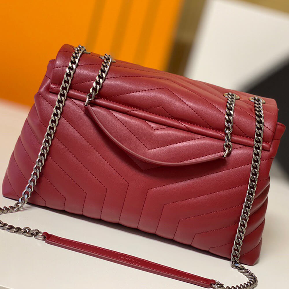 YSL LOULOU MEDIUM CHAIN BAG1:1High-quality replica