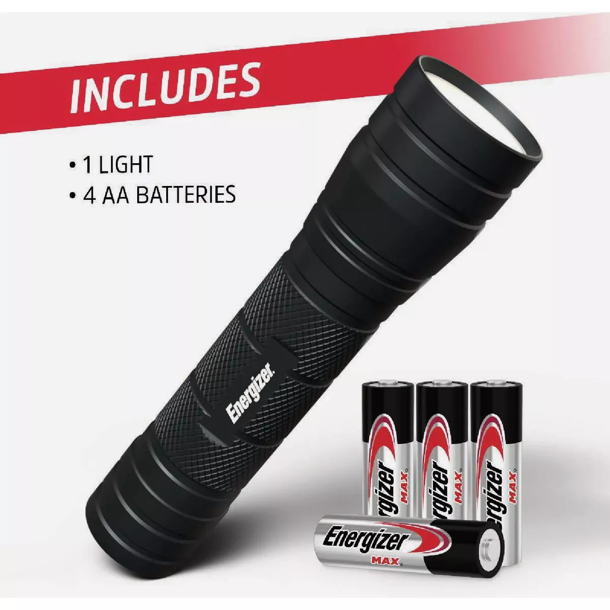 Energizer 1000 Lm. LED Metal Flashlight