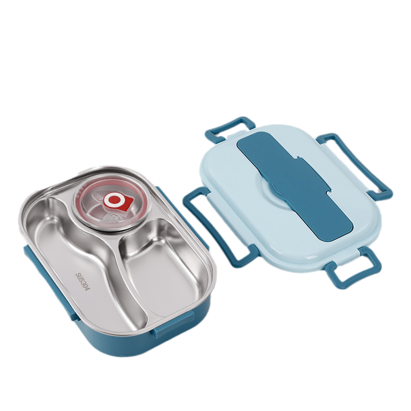 ThermoBox - Lunchbox met Soepkom en 4 Compartimenten