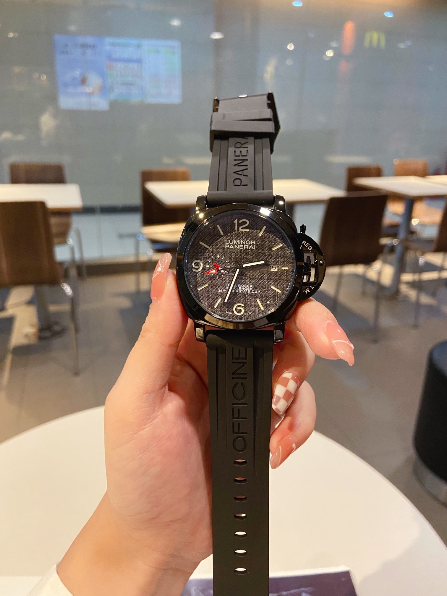 Panerai Luminor Luna Rossa GMT Titanium PAM01036(1:1 replica) - Top club