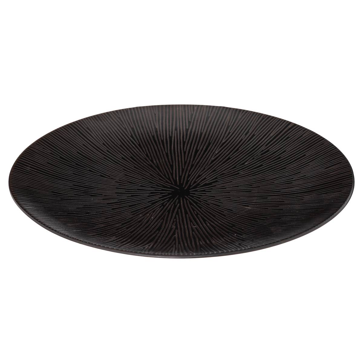 Dinner Plate D.27.5 cm, Black