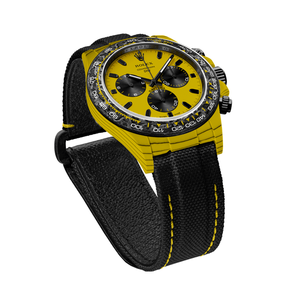 ROLEX Diw Daytona carbon bumblebee 40mm quartz fiber(1:1 replica) - Top club