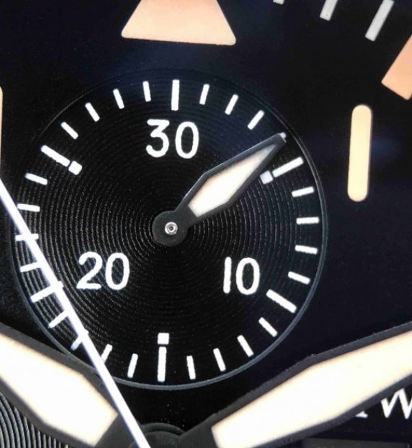 Replica IWC ZF Pilot Chrono AUS Special Edition Leather Strap A7750 - Top club