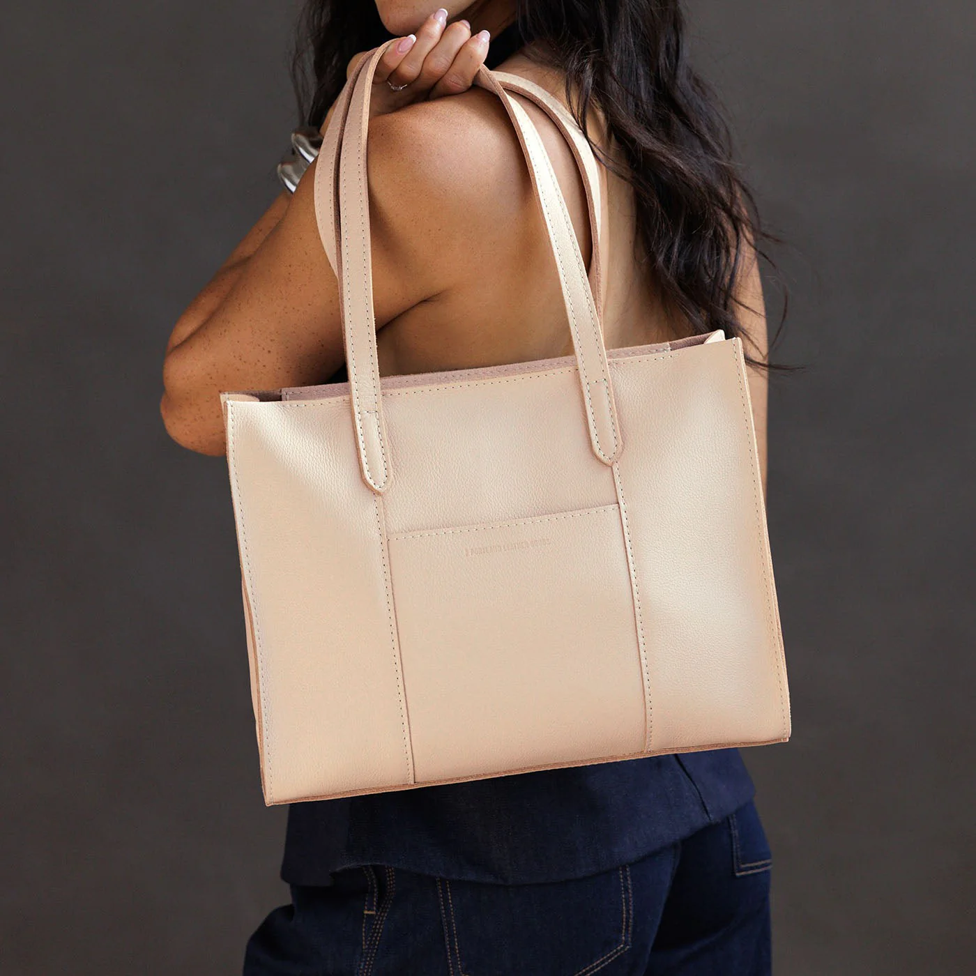 Large Lola Zipper Crossbody Tote
